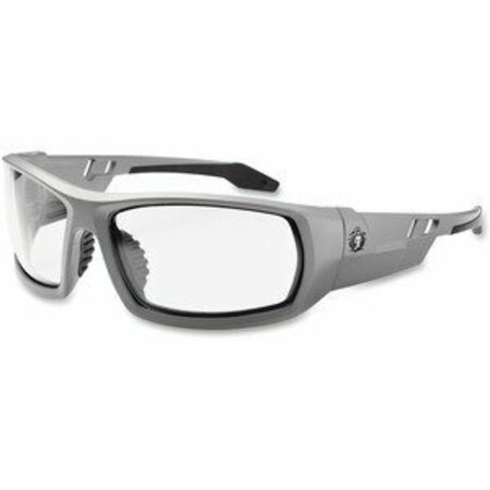 ERGODYNE Glasses, Safety, Clear, Gy EGO50100